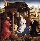 Famous Panel Paintings - Pierre Bladelin Triptych - central panel